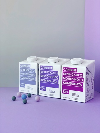Сливки питьевые ультрапастеризованные массовая доля жира 33%