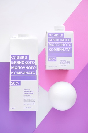 Сливки UHT 1000г ультрапастеризованные массовая доля жира 20%