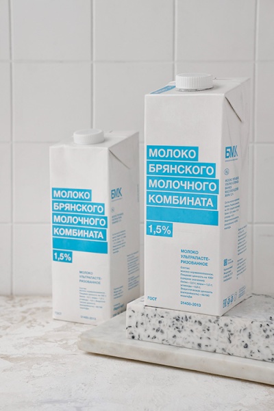 Молоко питьевое ультрапастеризованное массовая доля жира 1,5%