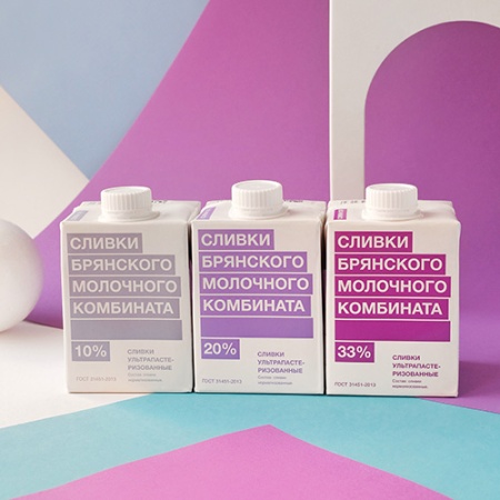 Сливки питьевые ультрапастеризованные массовая доля жира 20%